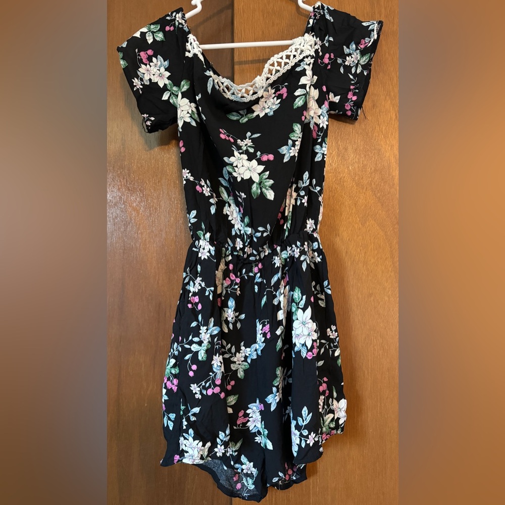 Shorts jumper floral large